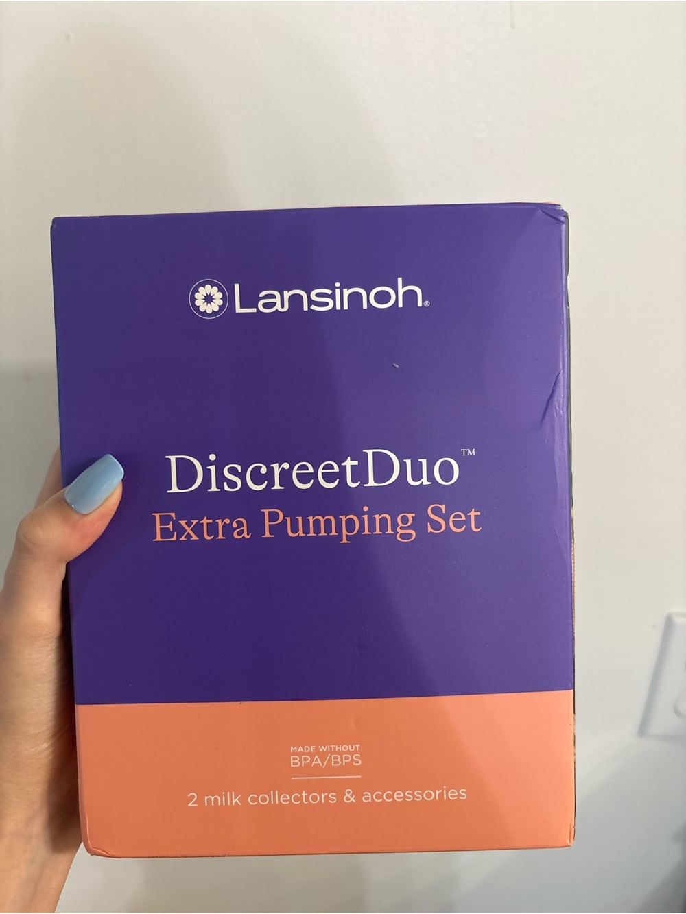 Lansinoh DiscreetDuo Extra Pumping Set